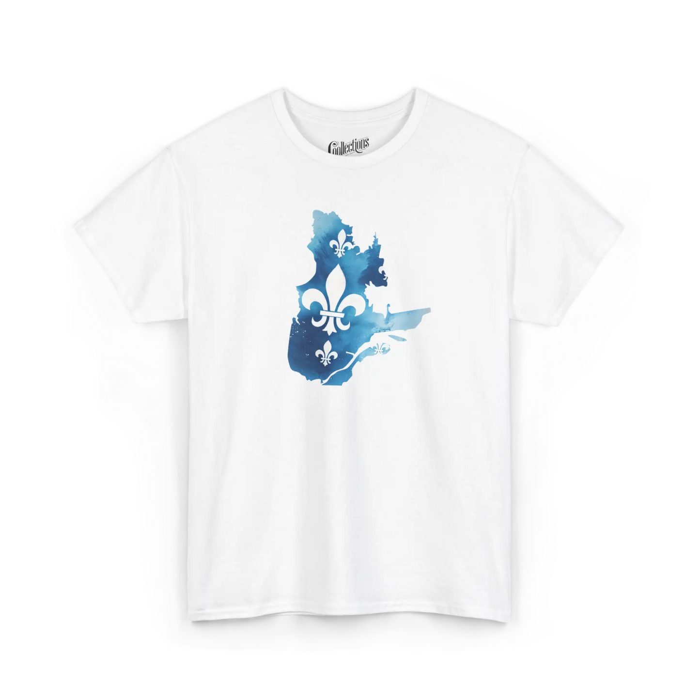 Local D’abord - T-Shirt - T-shirt - Québec en carte