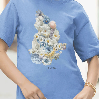 Local D’abord - T-Shirt - T-shirt - Québec en Fleurs