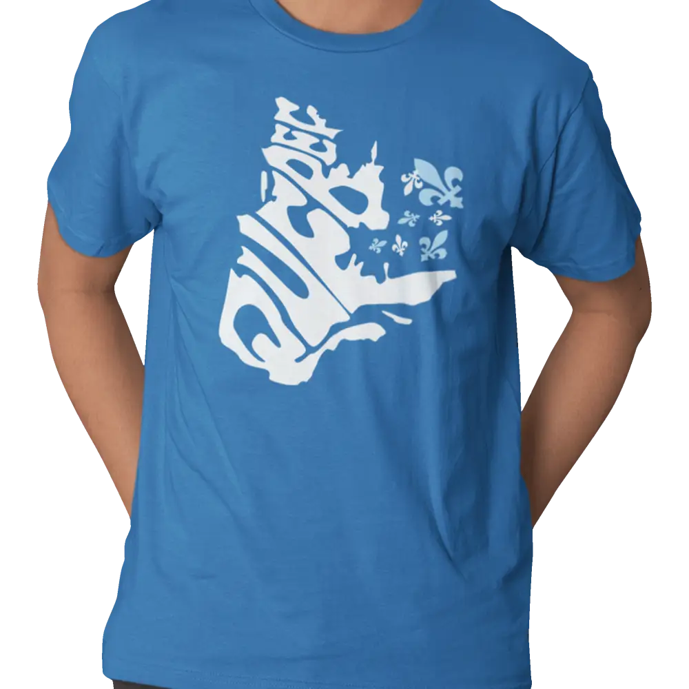 Local D’abord - T-Shirt - T-shirt - Québec Vague Bleue