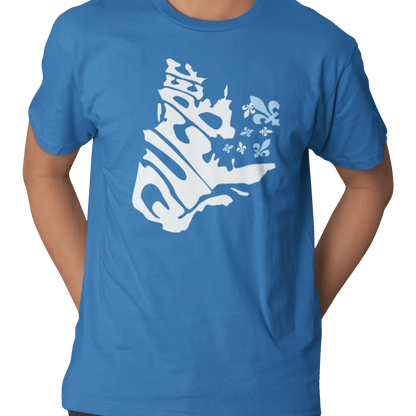 Local D’abord - T-Shirt - T-shirt - Québec Vague Bleue