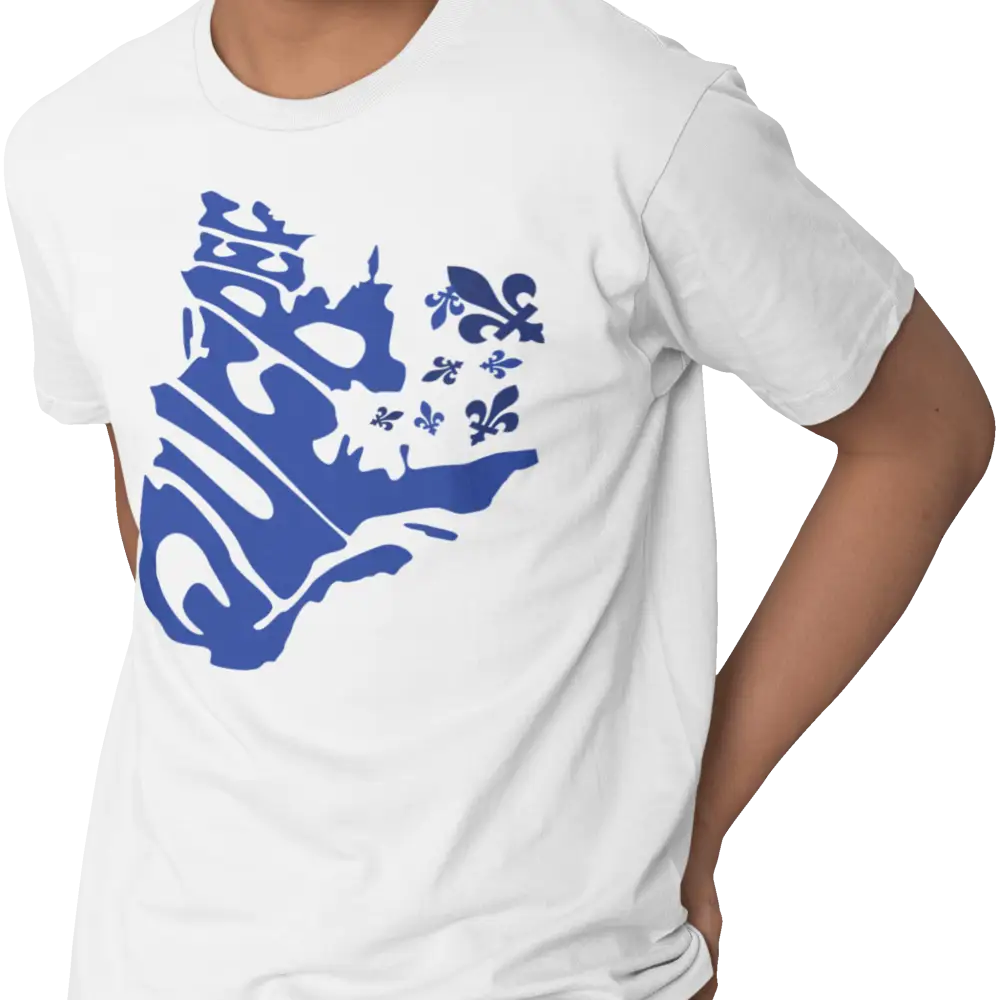 Local D’abord - T-Shirt - T-shirt - Québec Vague Bleue