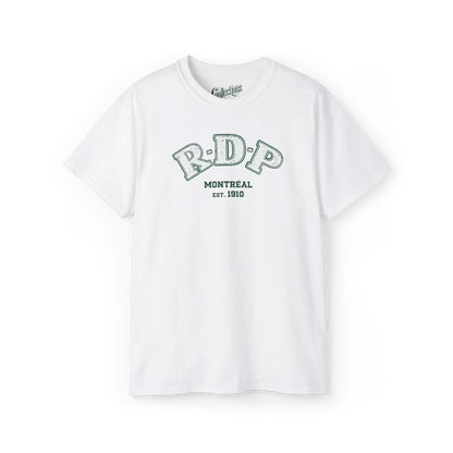 Local D’abord - T-Shirt - T-shirt - RDP classique - Blanc / S / M