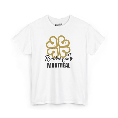 Local D’abord - T-Shirt - T-shirt - RDP-Pointo - Blanc / S / M