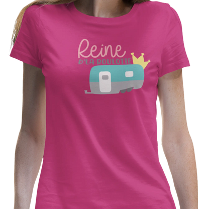 #camping - T-Shirt - T-shirt – Reine d’la roulotte