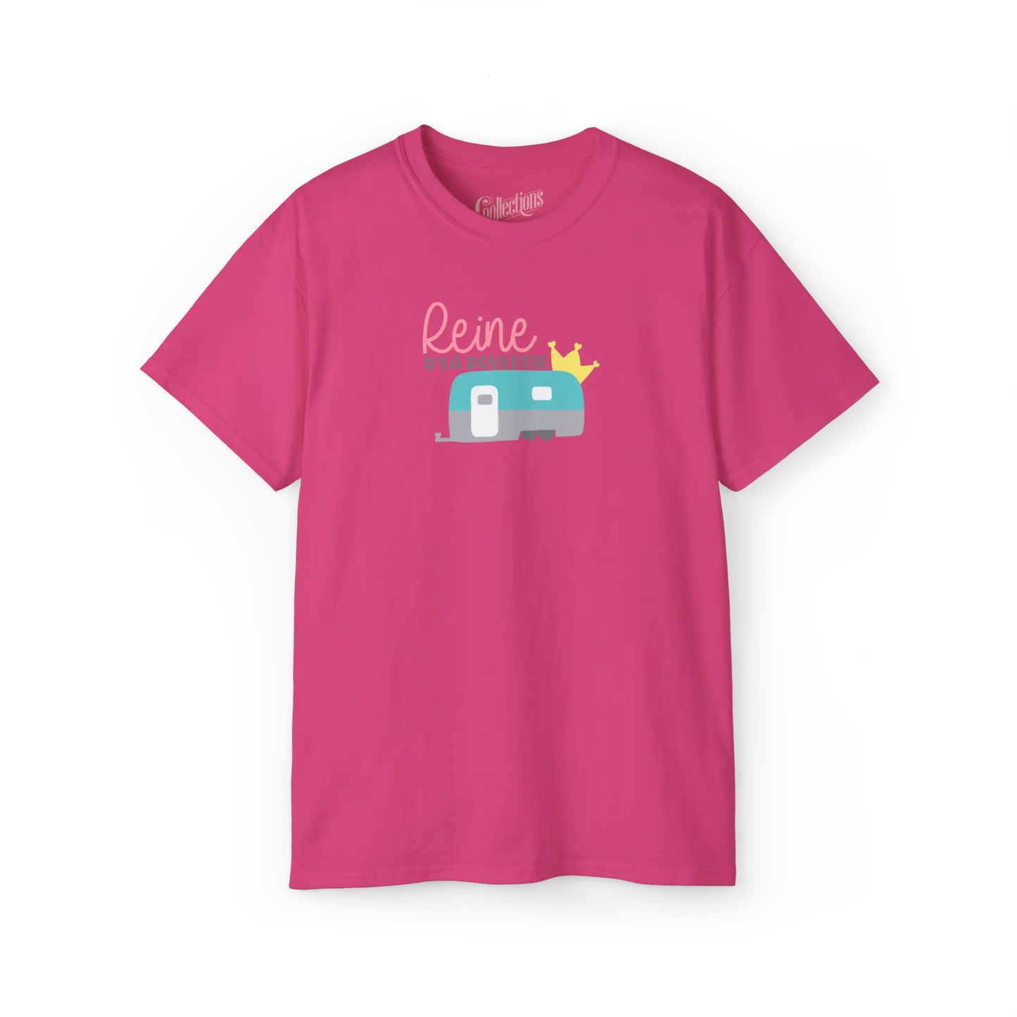 #camping - T-Shirt - T-shirt – Reine d’la roulotte
