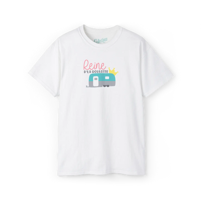 #camping - T-Shirt - T-shirt – Reine d’la roulotte