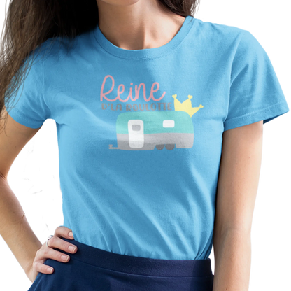 #camping - T-Shirt - T-shirt – Reine d’la roulotte