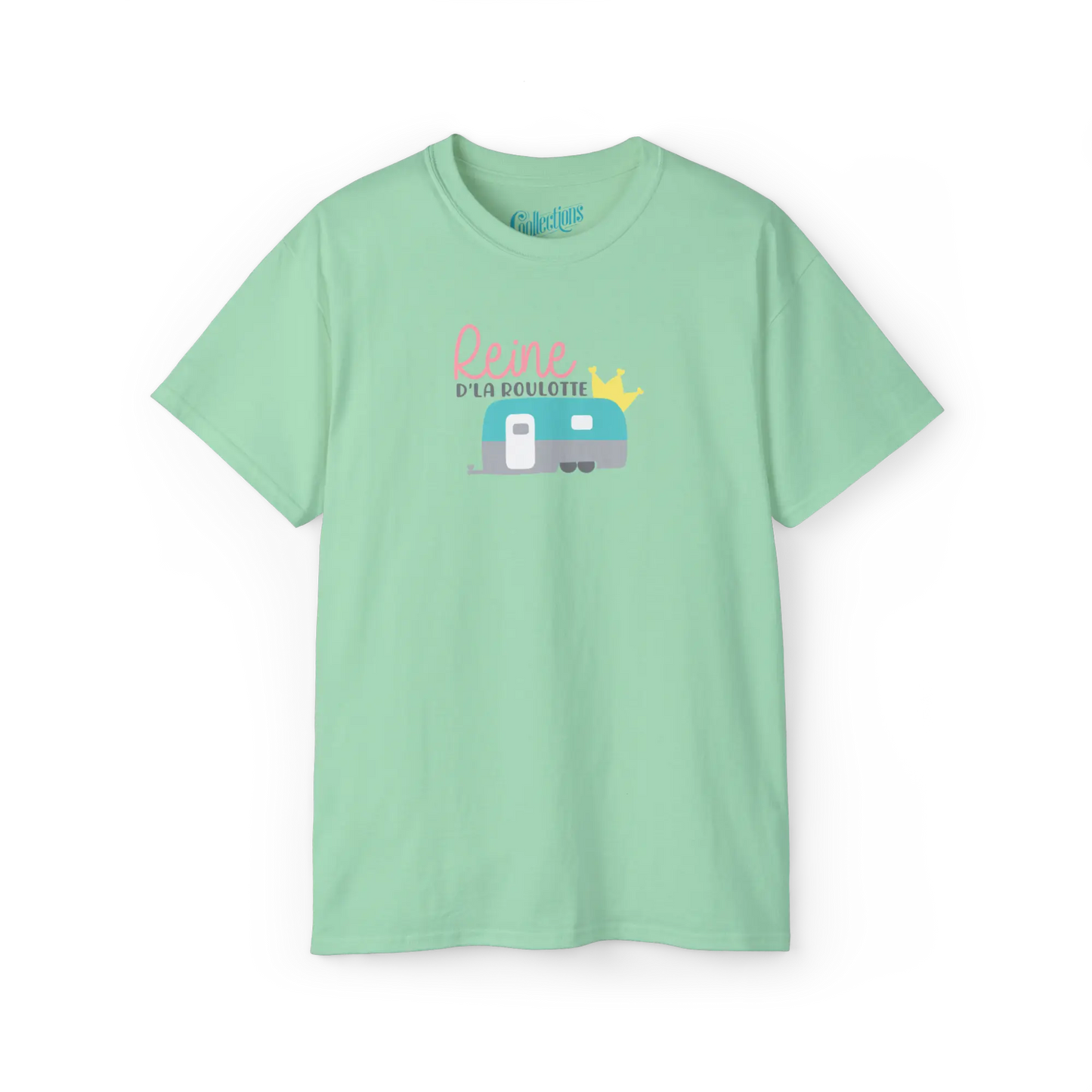 #camping - T-Shirt - T-shirt – Reine d’la roulotte