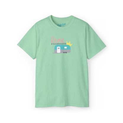 #camping - T-Shirt - T-shirt – Reine d’la roulotte