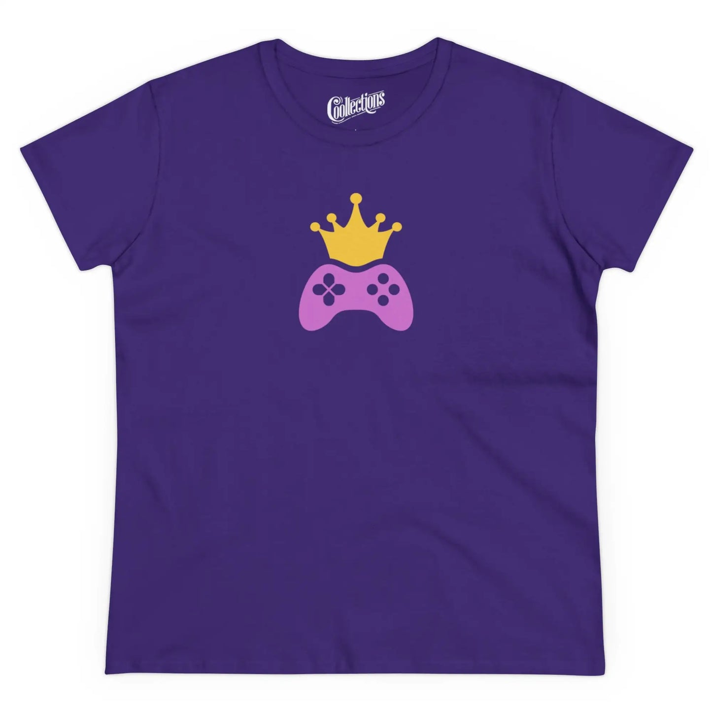 Gameur - T-Shirt - T-shirt - Reine du jeu - Mauve / S / M