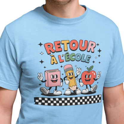 Vie d’Prof - T-Shirt - T-shirt - Retour à l’école