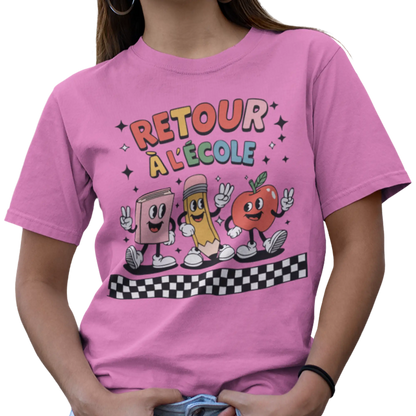 Vie d’Prof - T-Shirt - T-shirt - Retour à l’école