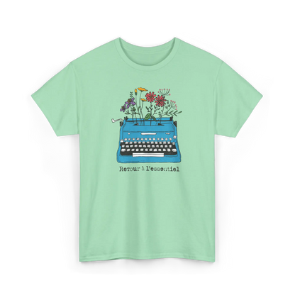 Mot Pour Mot - T-Shirt - T-shirt – Retour à l’essentiel - Menthe / S / M