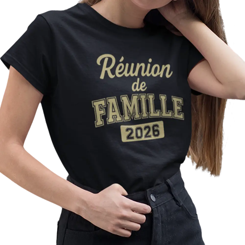 Famille & Cie - T-Shirt - T-shirt - Réunion de famille - Classique
