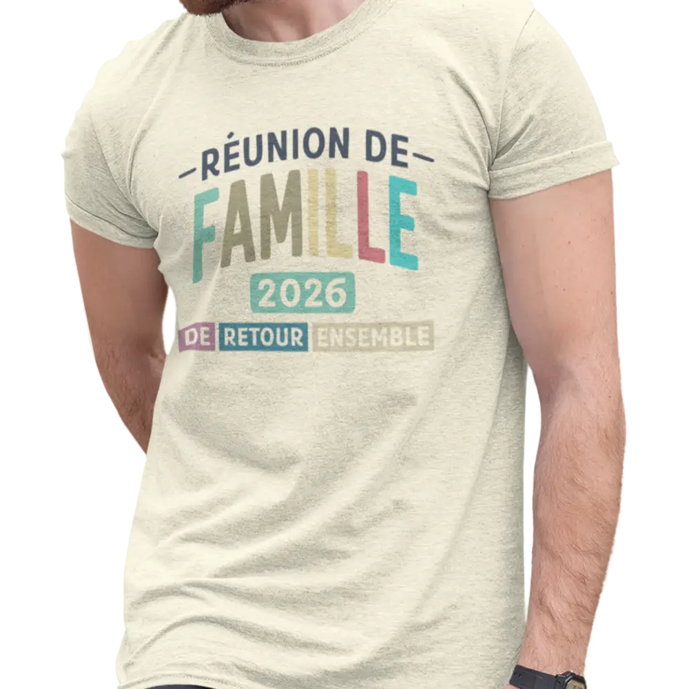Famille & Cie - T-Shirt - T-shirt - Réunion de famille - De retour ensemble