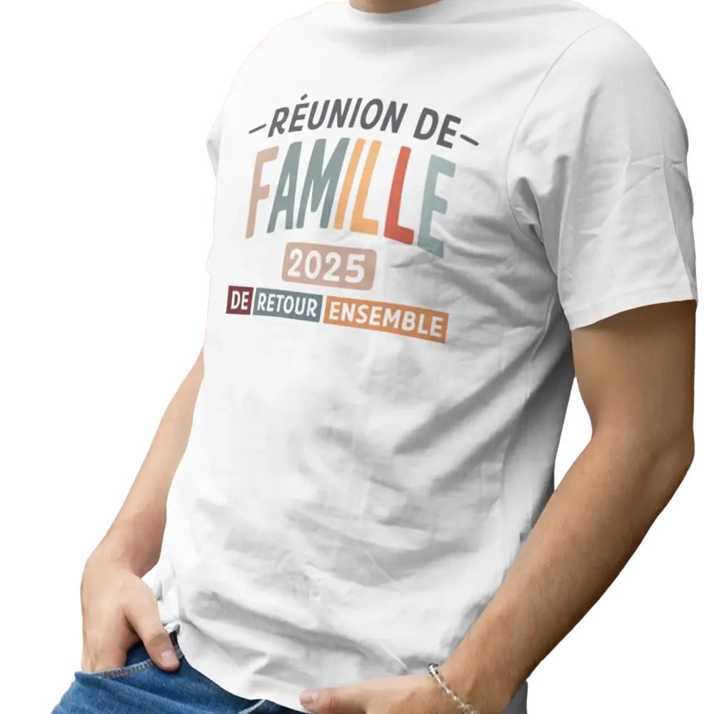 Famille & Cie - T-Shirt - T-shirt - Réunion de famille - De retour ensemble