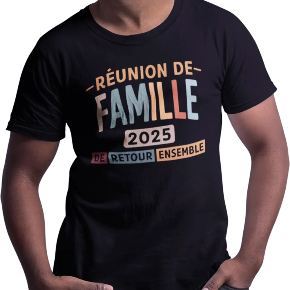 Famille & Cie - T-Shirt - T-shirt - Réunion de famille - De retour ensemble