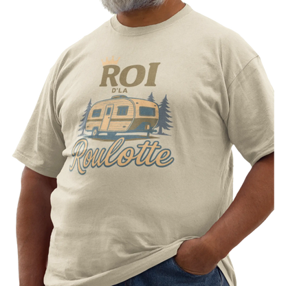 #camping - T-Shirt - T-shirt – Roi d’la roulotte