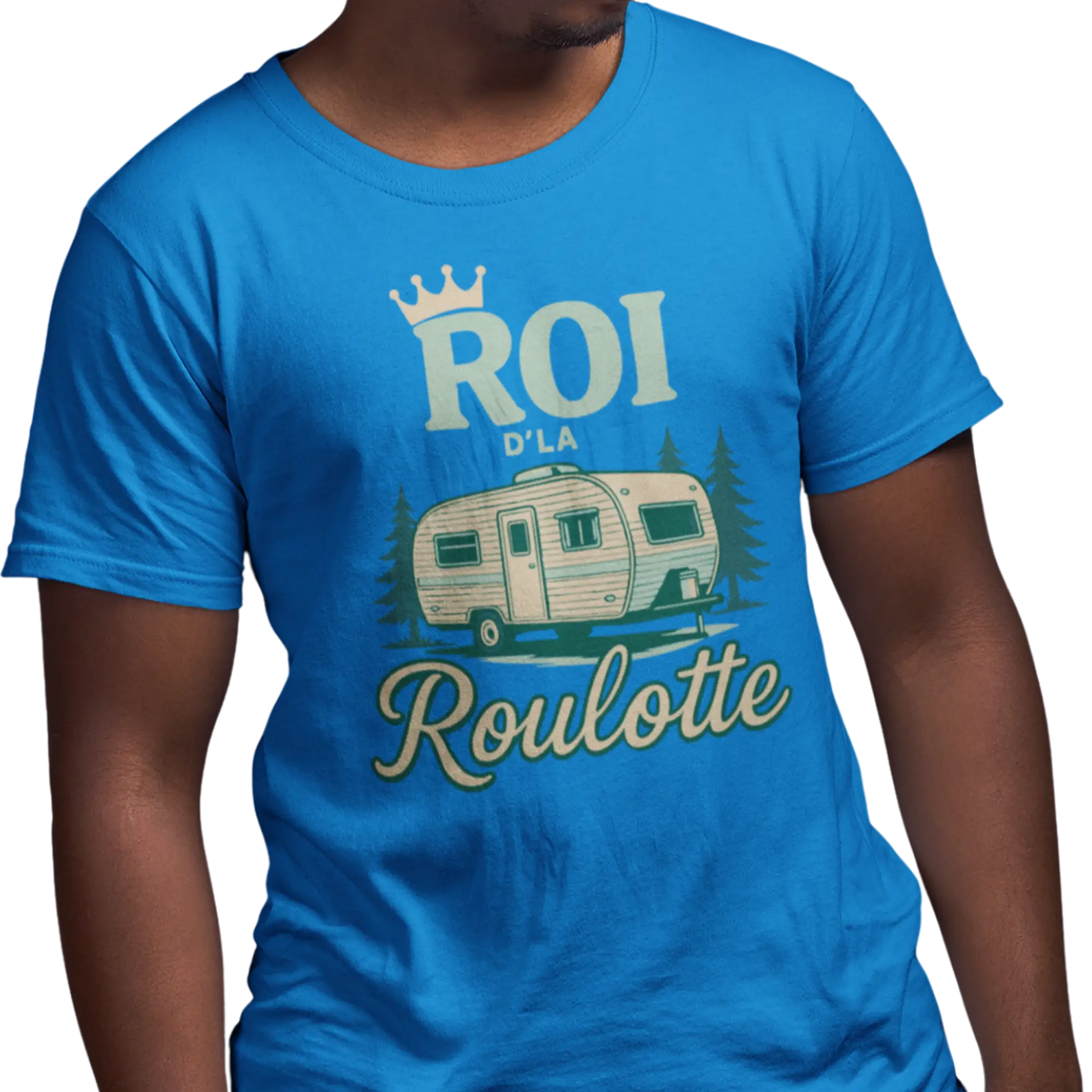 #camping - T-Shirt - T-shirt – Roi d’la roulotte