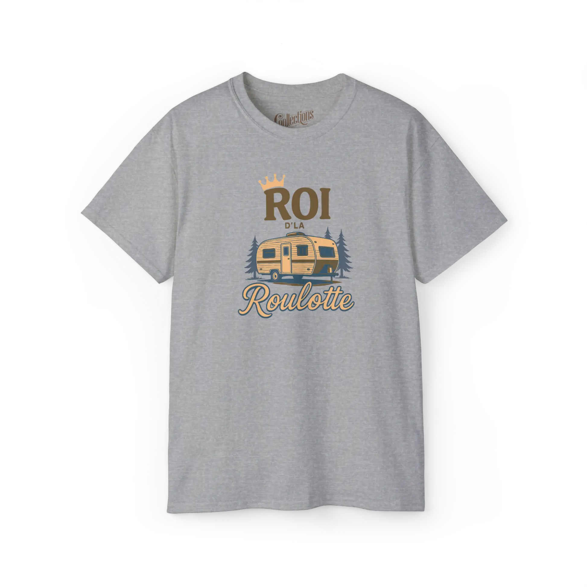 #camping - T-Shirt - T-shirt – Roi d’la roulotte