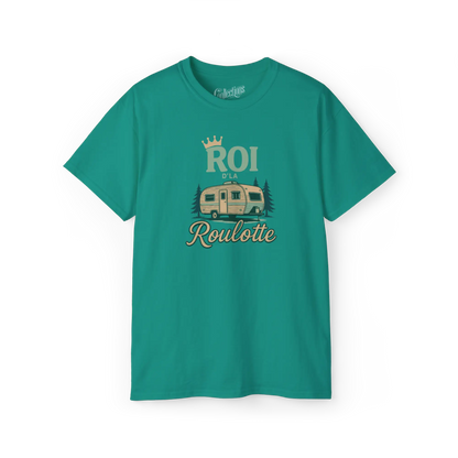 #camping - T-Shirt - T-shirt – Roi d’la roulotte