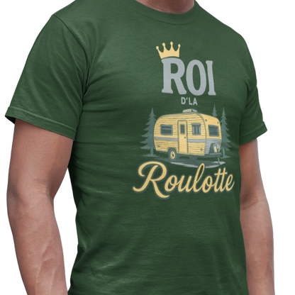 #camping - T-Shirt - T-shirt – Roi d’la roulotte