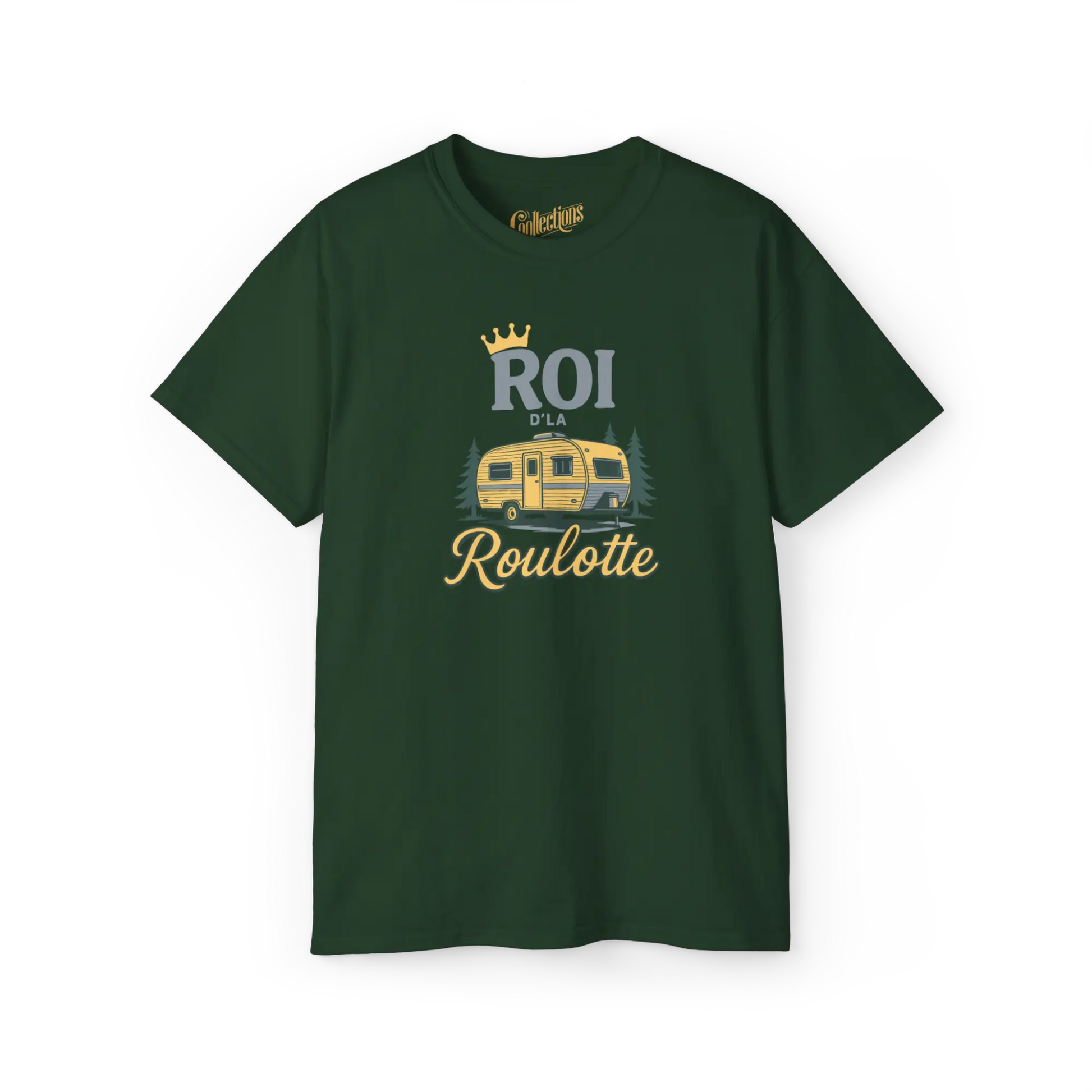 #camping - T-Shirt - T-shirt – Roi d’la roulotte