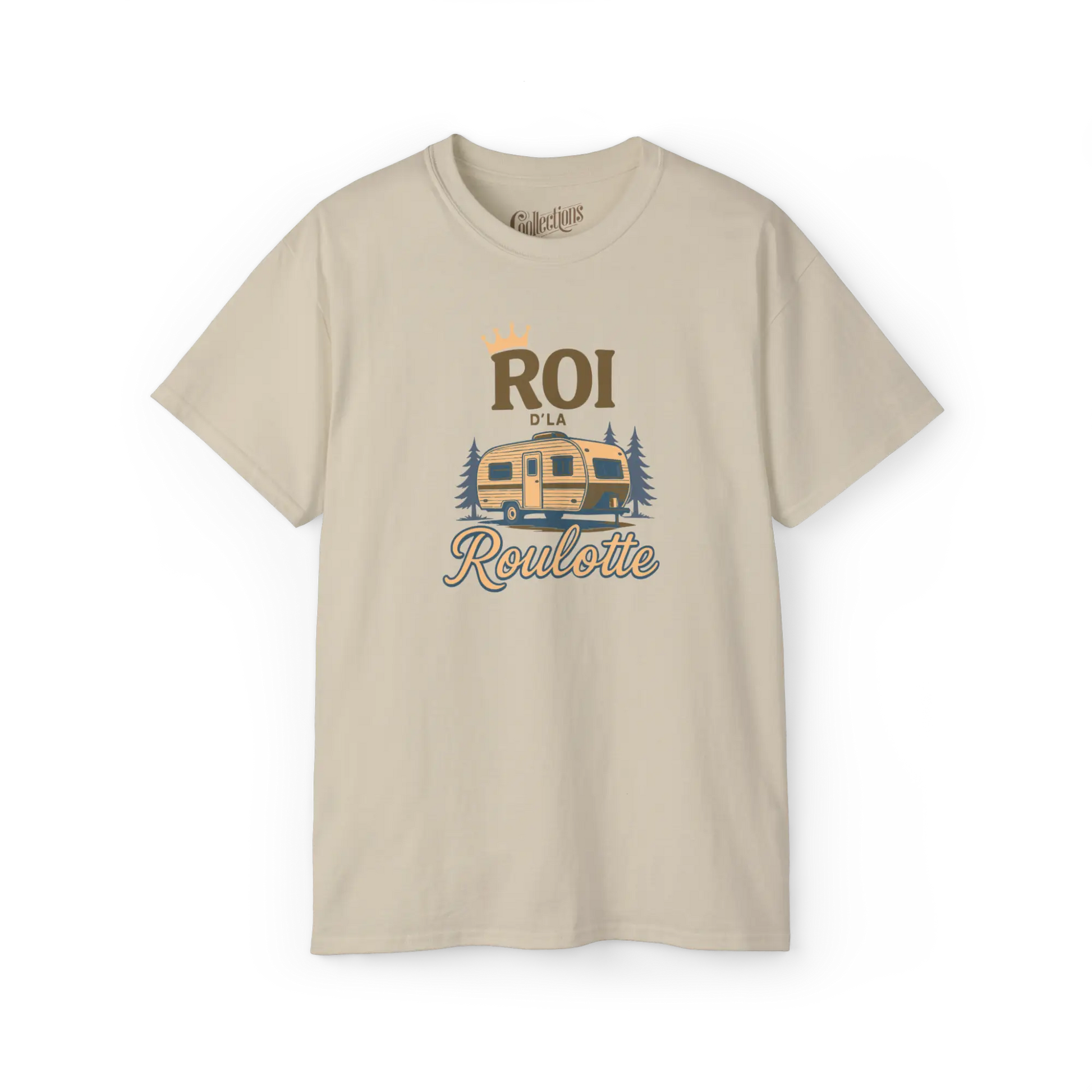 #camping - T-Shirt - T-shirt – Roi d’la roulotte