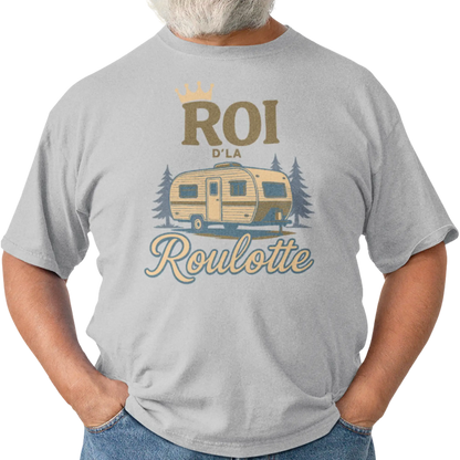#camping - T-Shirt - T-shirt – Roi d’la roulotte