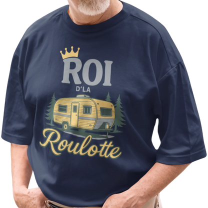 #camping - T-Shirt - T-shirt – Roi d’la roulotte