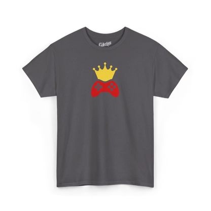Gameur - T-Shirt - T-shirt - Roi du jeu - Charbon / S / M