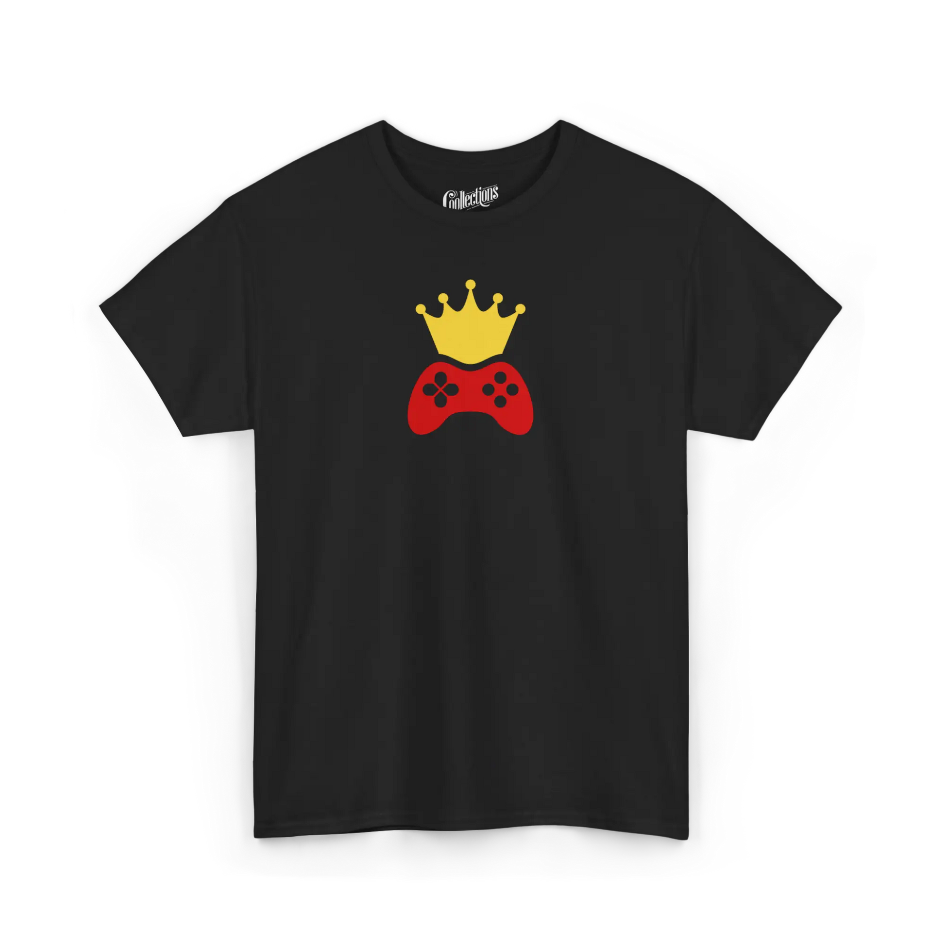 Gameur - T-Shirt - T-shirt - Roi du jeu - Noir / S / M
