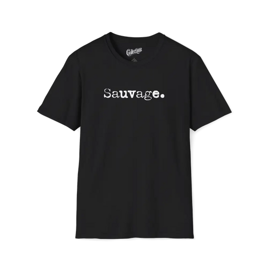 #camping - T-Shirt - T-shirt - Sauvage. - Noir / S / M