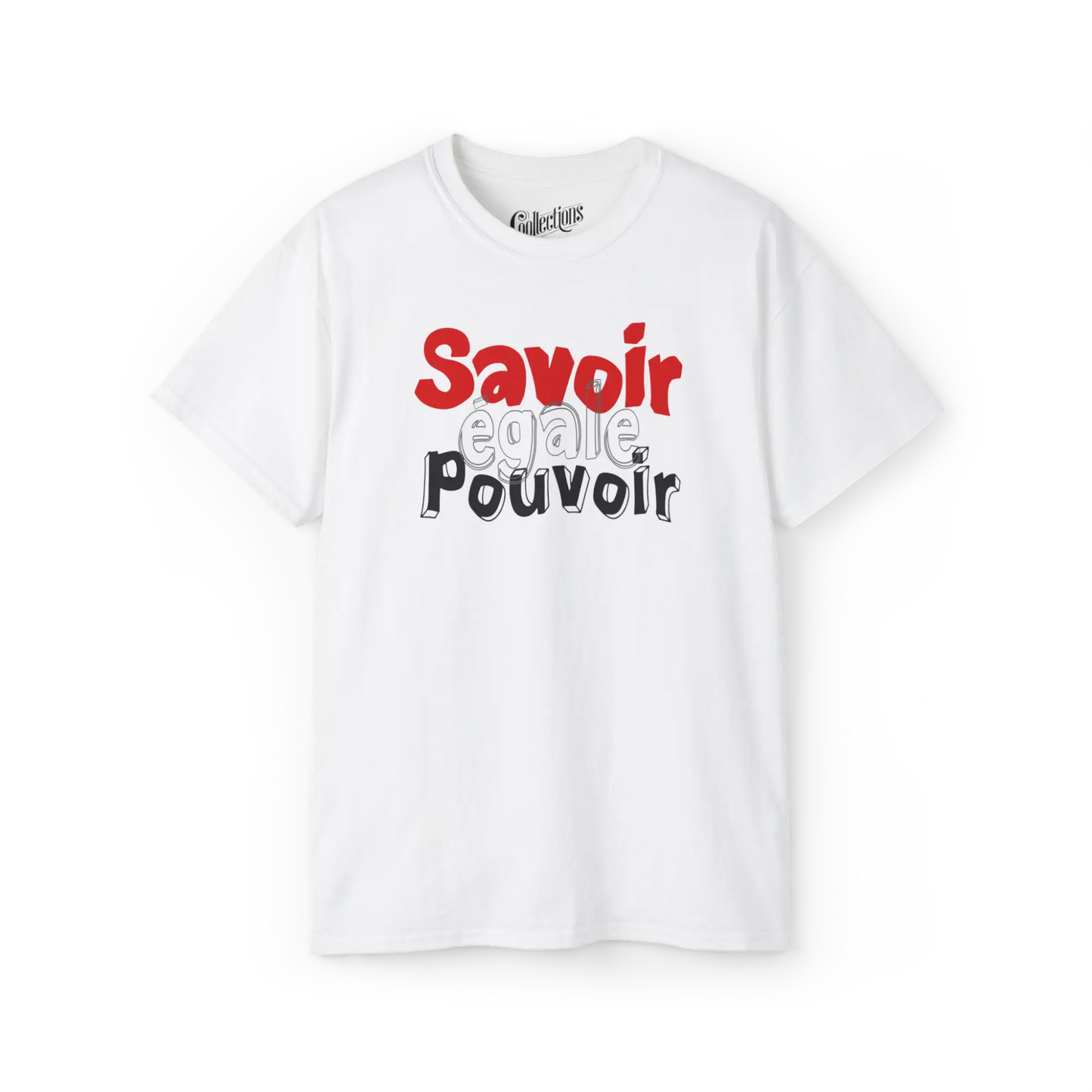 Vie d’Prof - T-Shirt - T-shirt - Savoir égale pouvoir