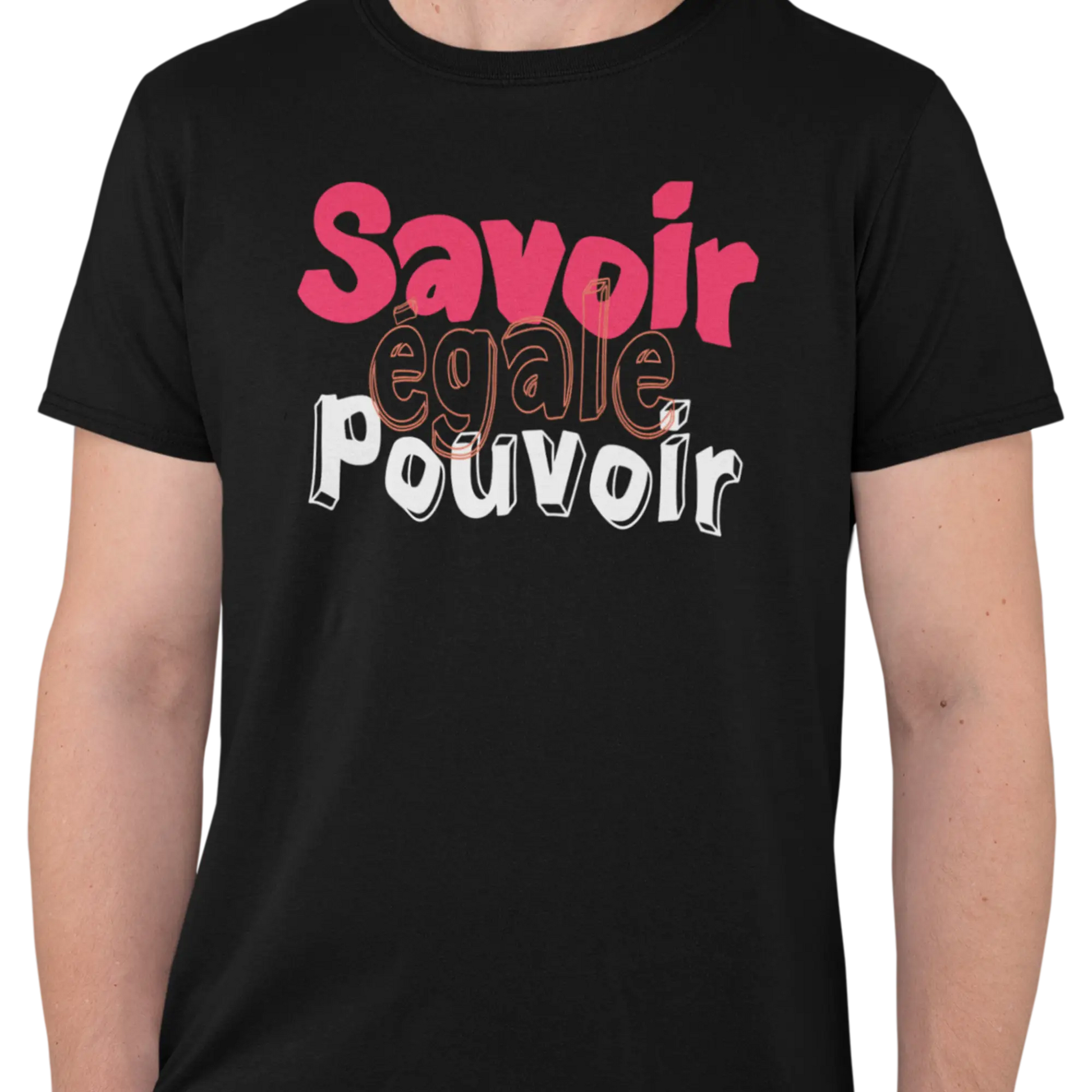 Vie d’Prof - T-Shirt - T-shirt - Savoir égale pouvoir