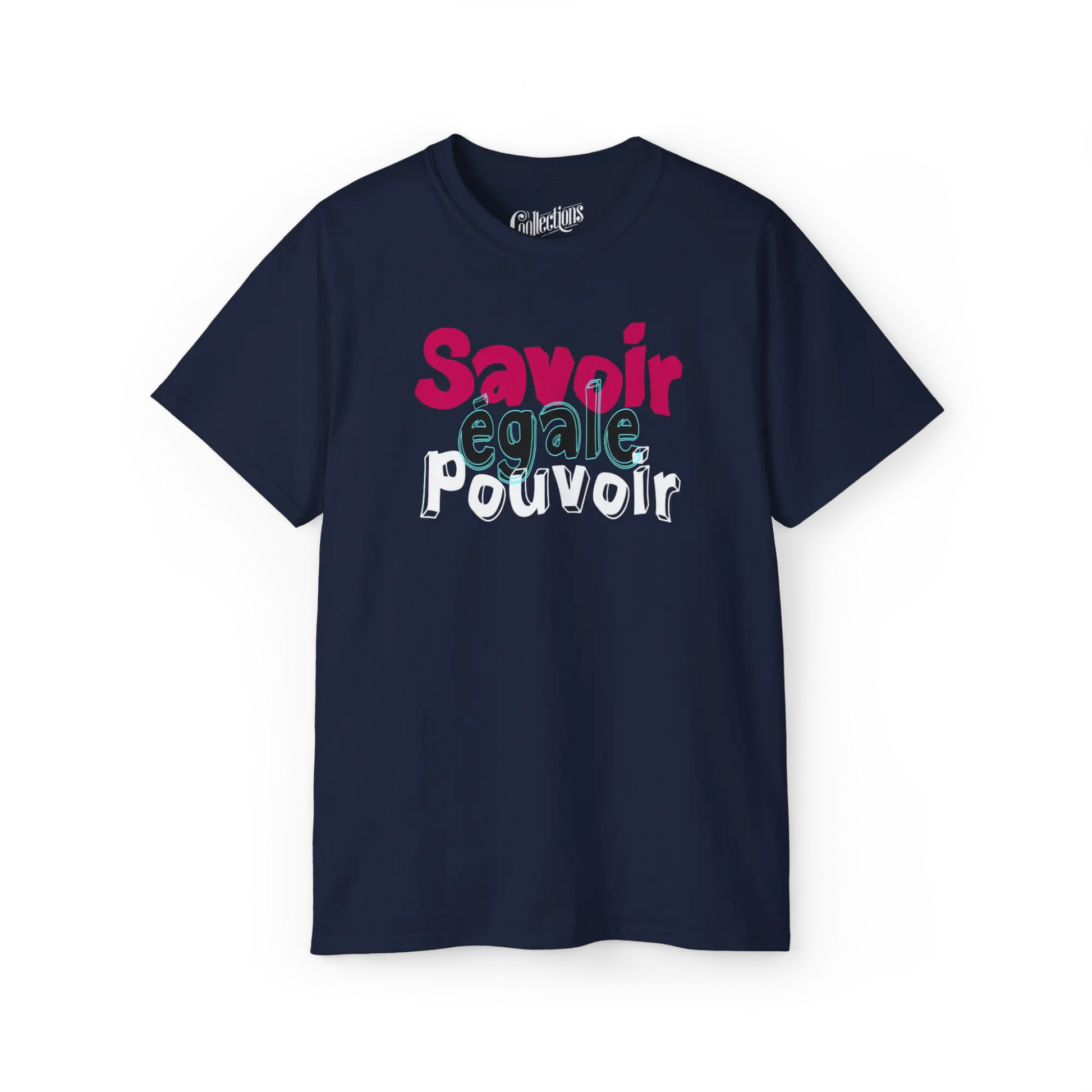 Vie d’Prof - T-Shirt - T-shirt - Savoir égale pouvoir