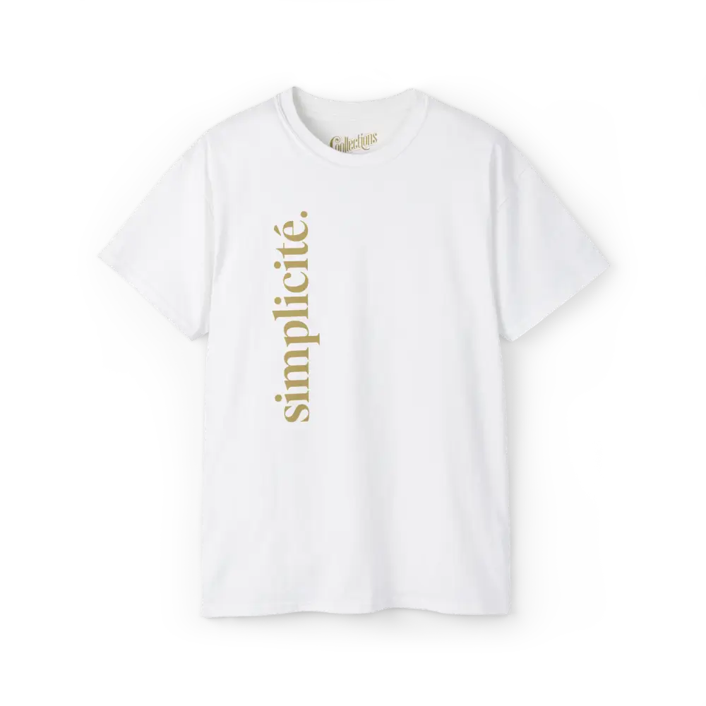 Mot pour Mot - T-Shirt - T-shirt - Simplicité.