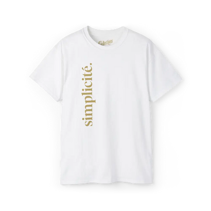 Mot pour Mot - T-Shirt - T-shirt - Simplicité.