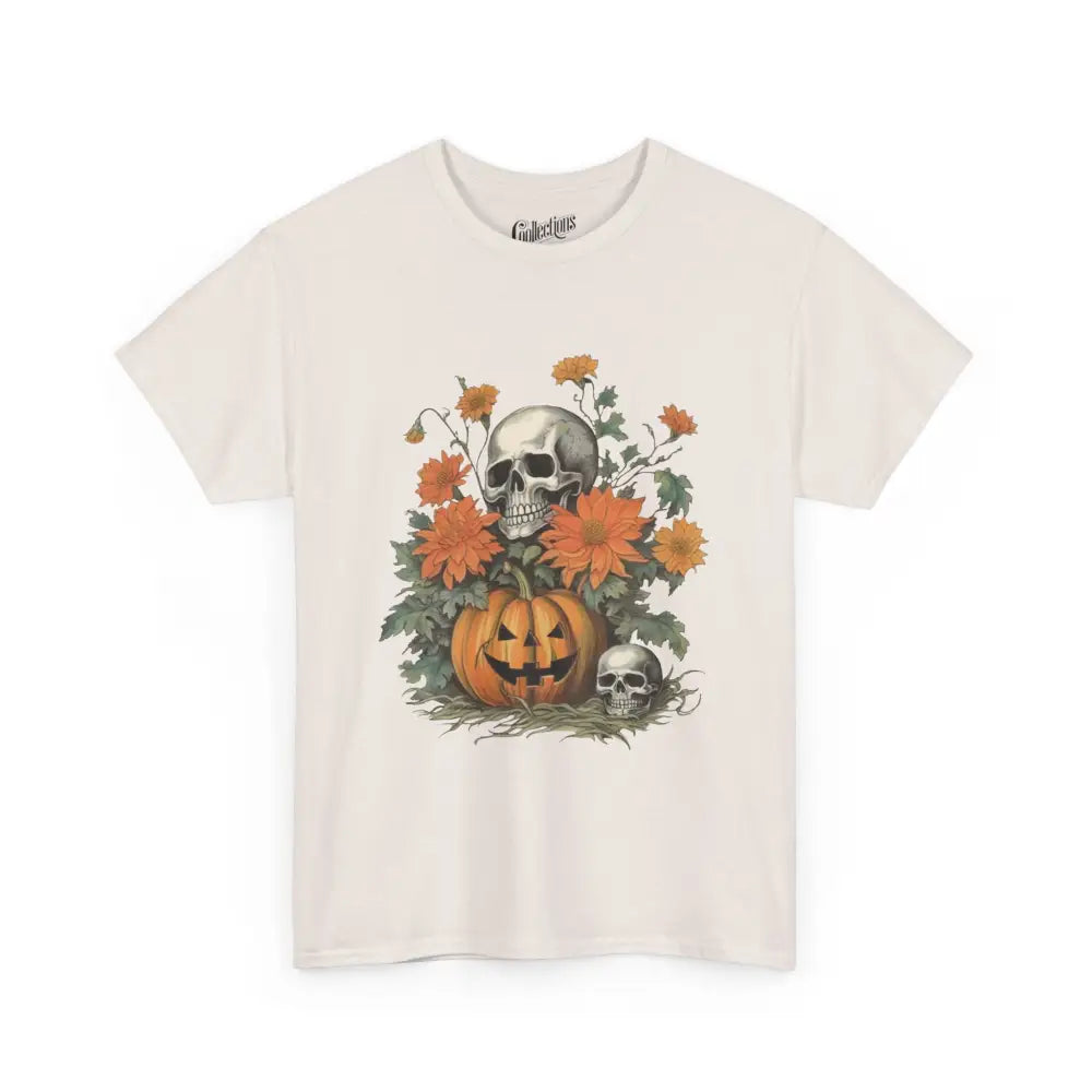 Halloween - T-Shirt - T-shirt - Squelette en fleurs