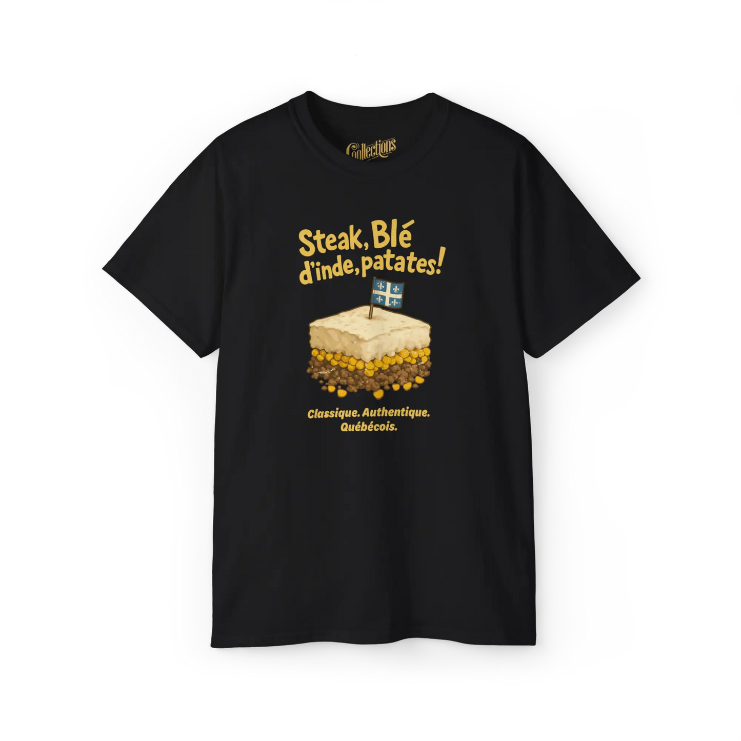 Local D’abord - T-Shirt - T-shirt - Steak Blé d’Inde Patates!