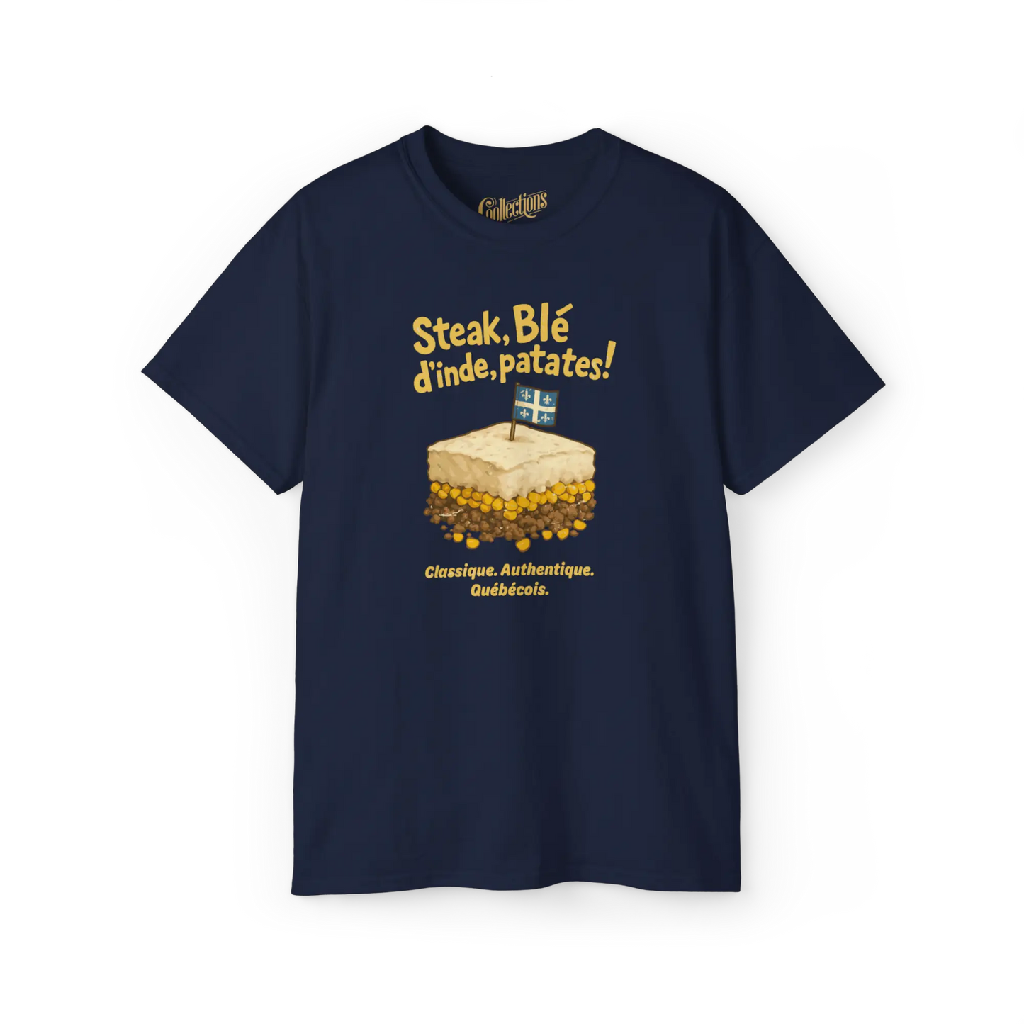 Local D’abord - T-Shirt - T-shirt - Steak Blé d’Inde Patates!