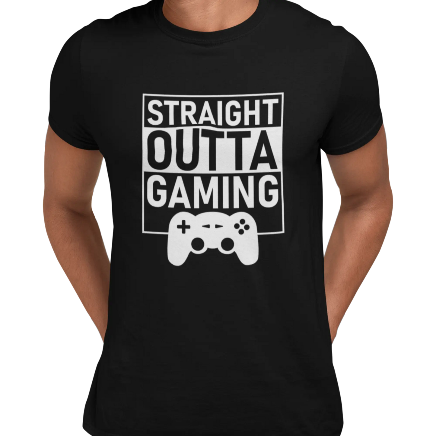 Gameur - T-Shirt - T-shirt - Straight Outta Gaming
