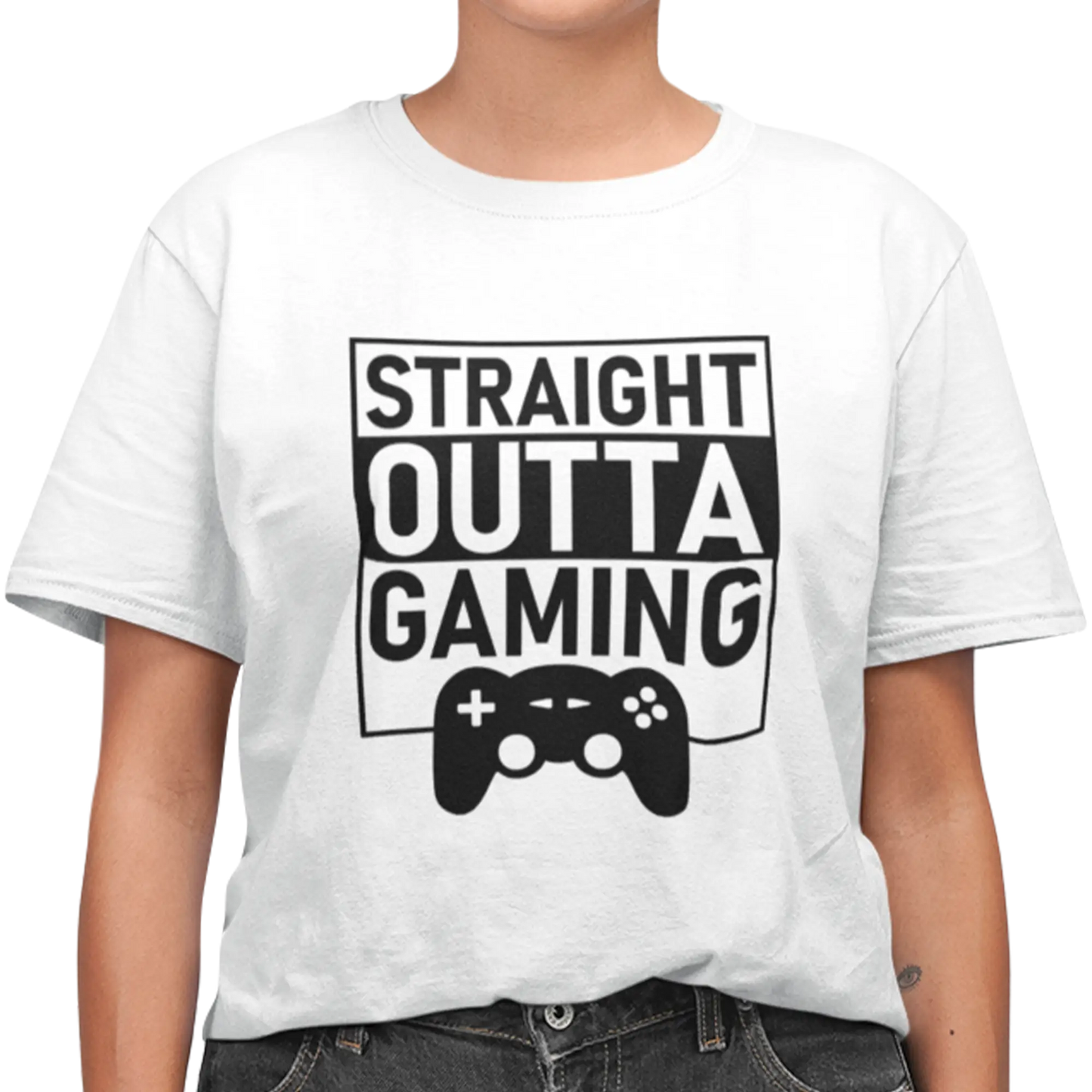 Gameur - T-Shirt - T-shirt - Straight Outta Gaming