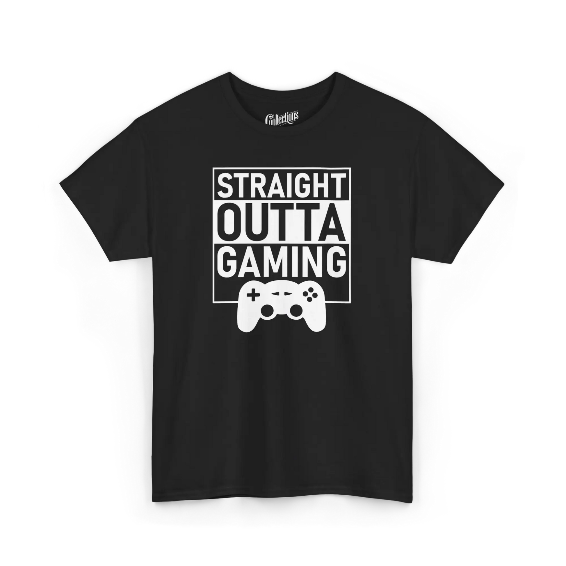 Gameur - T-Shirt - T-shirt - Straight Outta Gaming - Noir / S / M