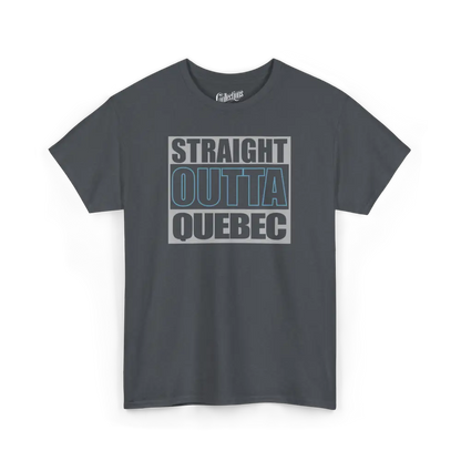 Local D’abord - T-Shirt - T-shirt - Straight Outta Québec - Tweed / S / M