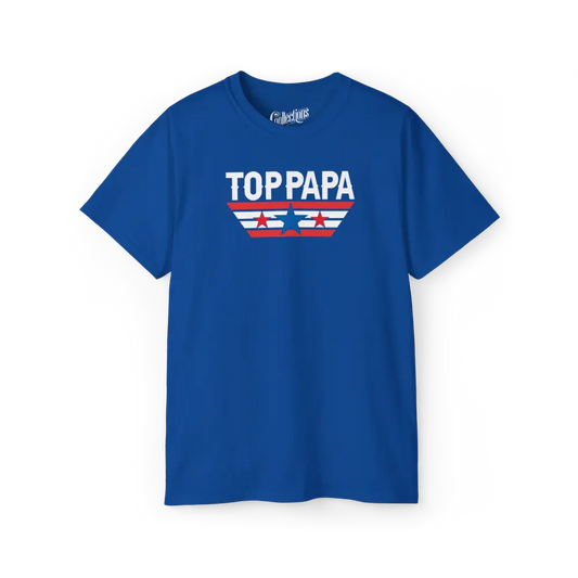 Pour Papa - T-Shirt - T-shirt - Top Papa - Royal / S / M
