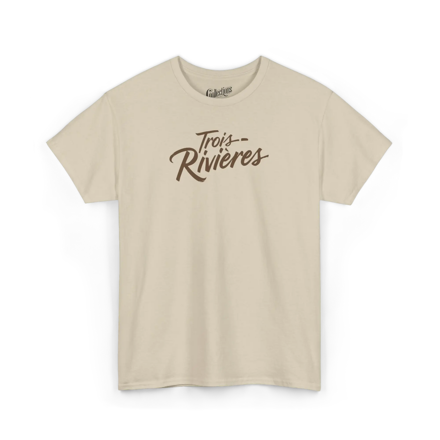 Local D’abord - T-Shirt - T-shirt - Trois-Rivières - Sable / S / M