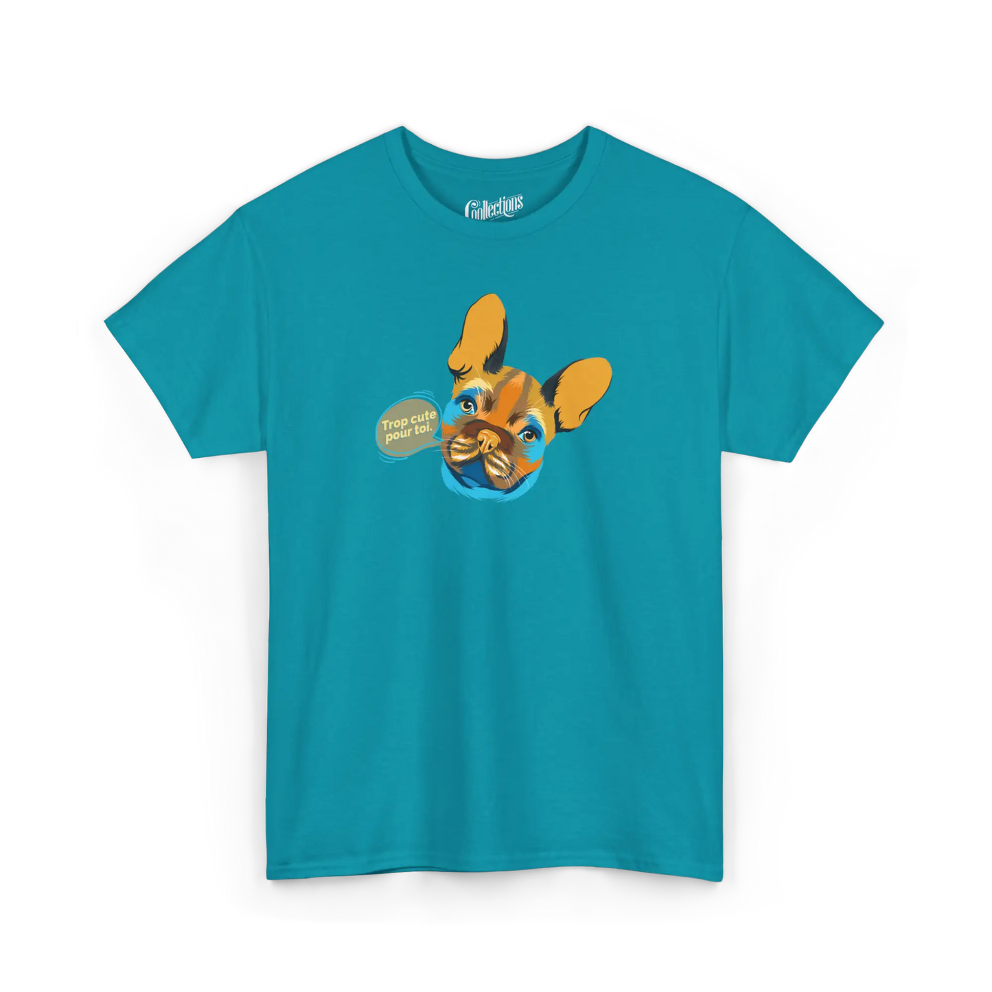 Les Poilus - T-Shirt - T-shirt – Trop cute pour toi! - Tropical / S / M