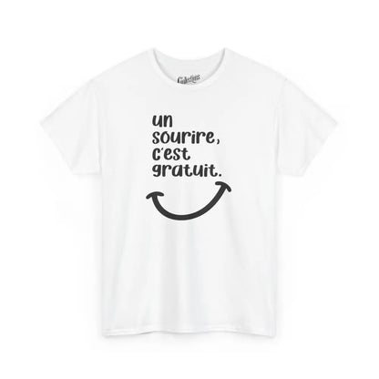 Mot Pour Mot - T-Shirt - T-shirt - Un sourire c’est gratuit