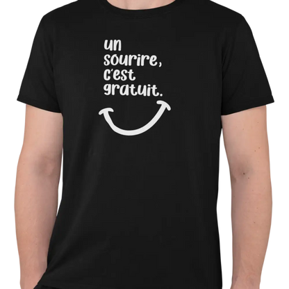 Mot Pour Mot - T-Shirt - T-shirt - Un sourire c’est gratuit